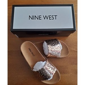 Nine West Corina Girls Youth Sz 1 Sandals⚡️⚡️⚡️